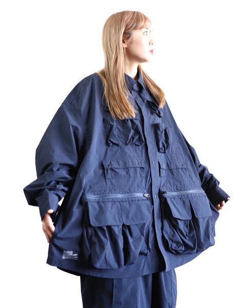 FreshService 新作DRY TYPEWRITER TACTICAL POCKET L/S SHIRT style.2024.2.17
