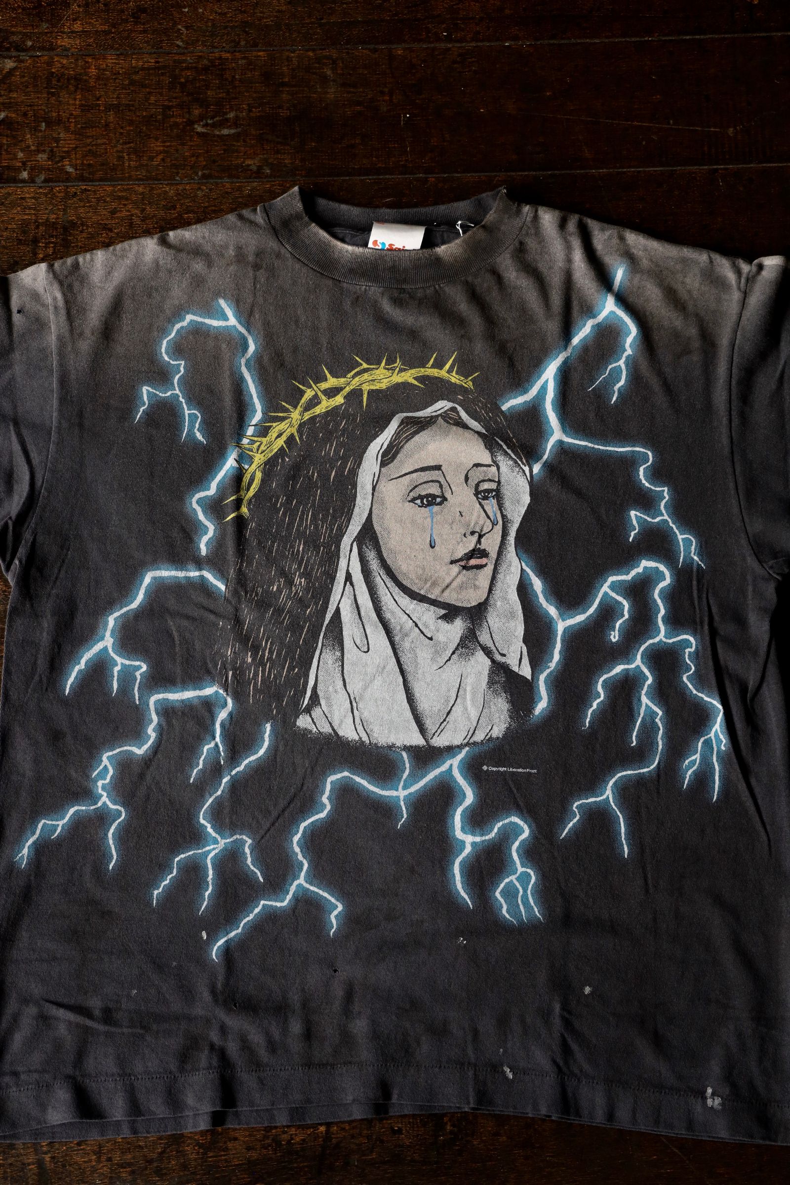 【国内買付】SAINT M××××××/ SS TEE / MARIA SAINT MXXXXXX(セントマイケル) 商品ページ - SS TEE STR MARIA