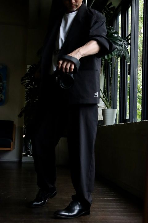 FreshService 23AW CORDURA WATER REPELLENT JACKET"BLACK"スタイル