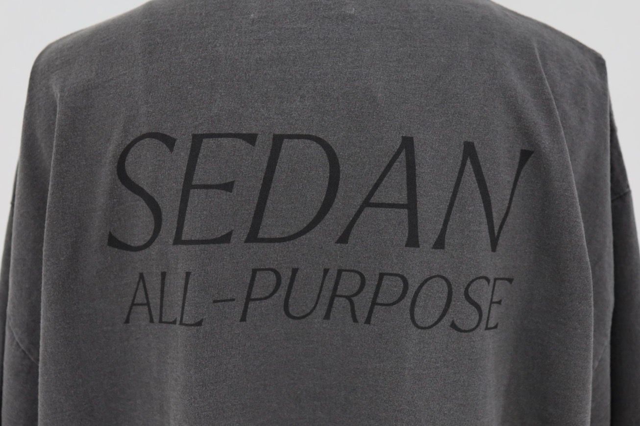 セダンオールパーパス 26SS Garment Dyed S/S Tee(SD26S-CT13)Charcoal☆5月9日(土)発売！