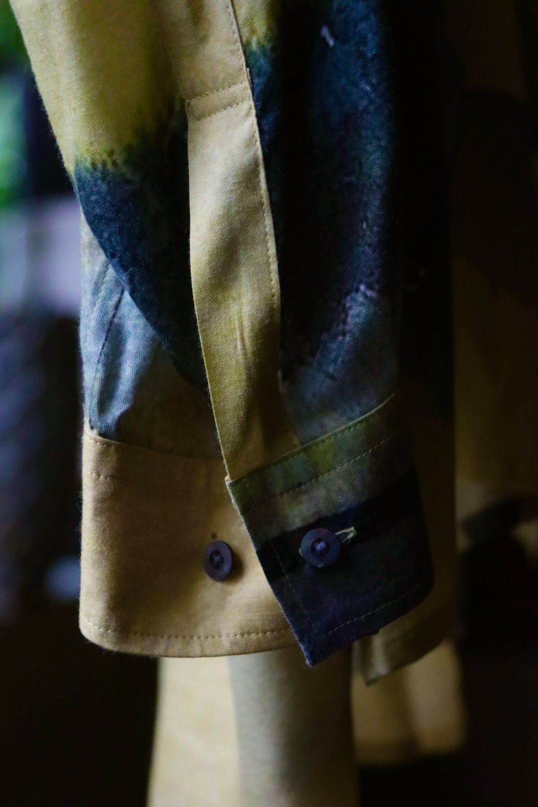 ヨーク23AW PRINTED OPEN COLLAR SHIRT (YK23FW0556SH) YELLOW★7月8日(土)発売！