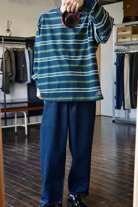 FreshService フレッシュサービス 23AW MULTI BORDER L/S TEEスタイル