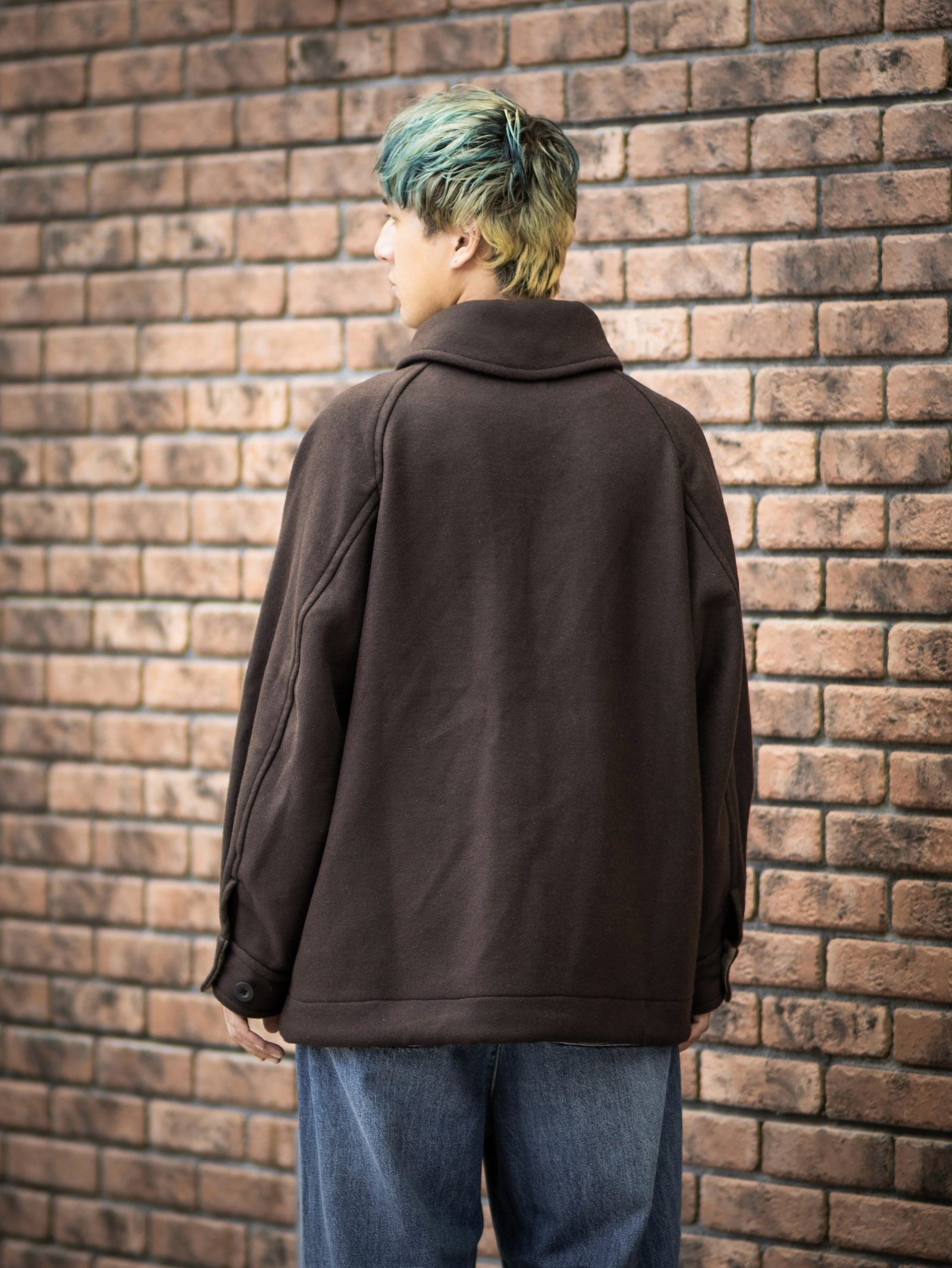 is-ness Duffle Smock Coat MARKスタイル
