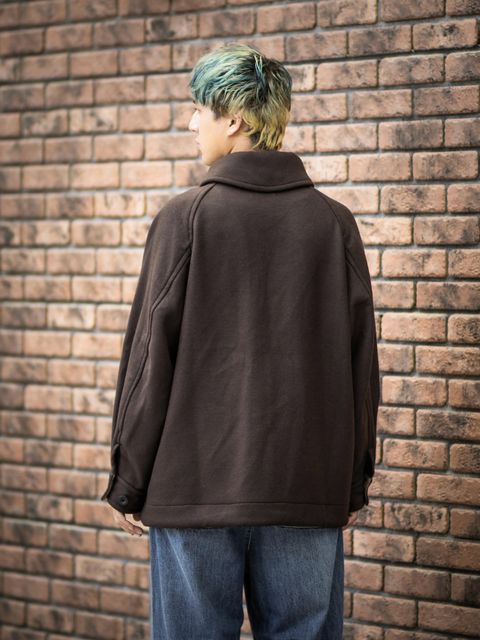 is-ness Duffle Smock Coat MARKスタイル