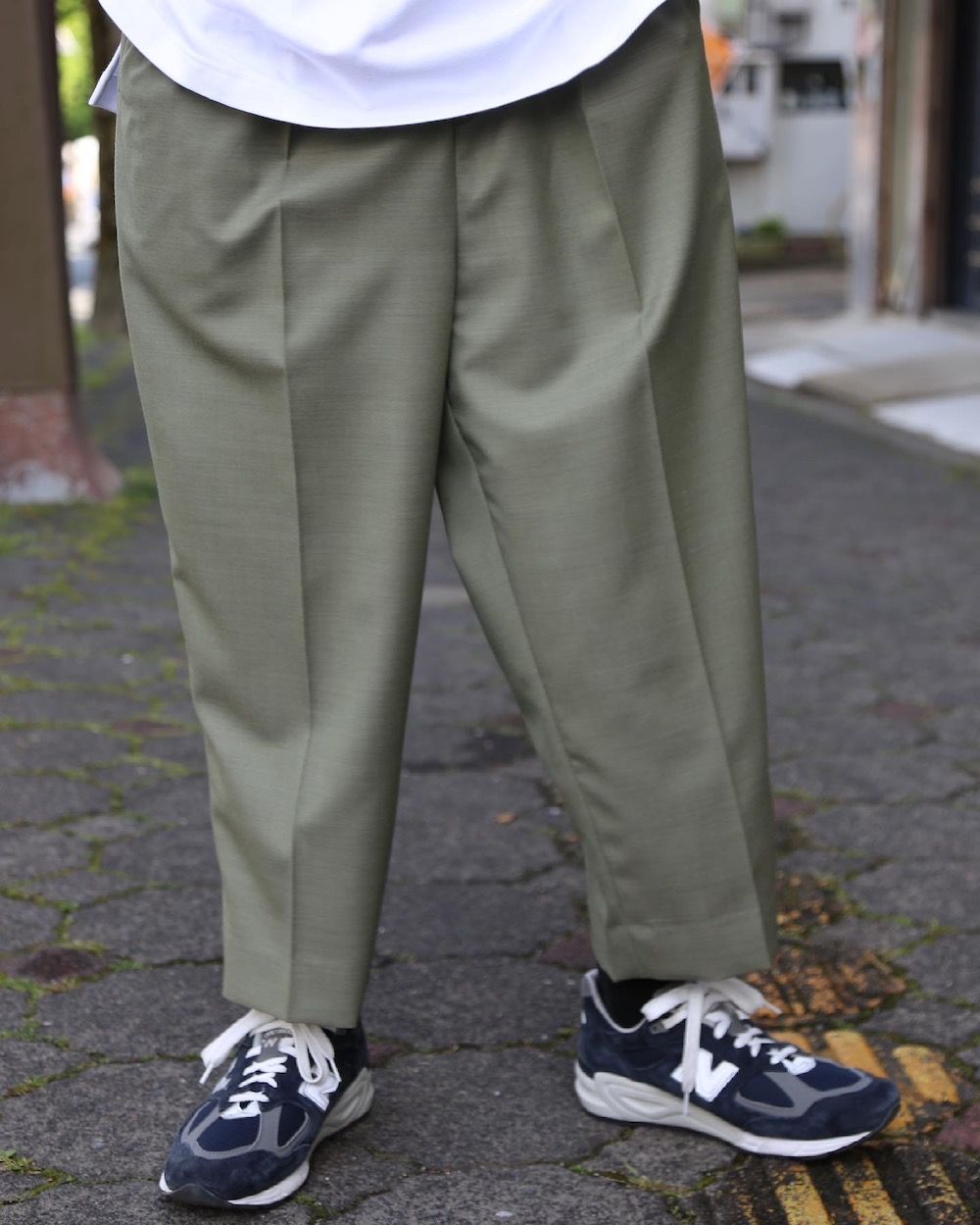 COMME des GARCONS HOMME HOMMEプリントオーバーサイズ綿度詰天竺Tシャツ(HG-T023-051) style. 2021.05.07.