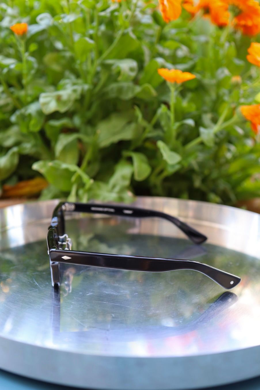 ノチノオプティカル "ONDA " #1.GLOSS BLACK × CLEAR to GREY (調光モデル)