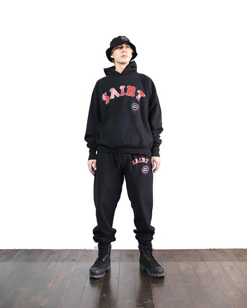 ©SAINT M×××××× ARCH SAINT HOODIEスタイル