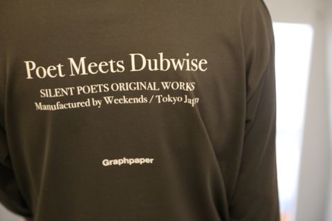 Graphpaper「Poet Meets Dubwise for GP Jersey L/S Tee ”SUN” 」本日11月7日(土)発売