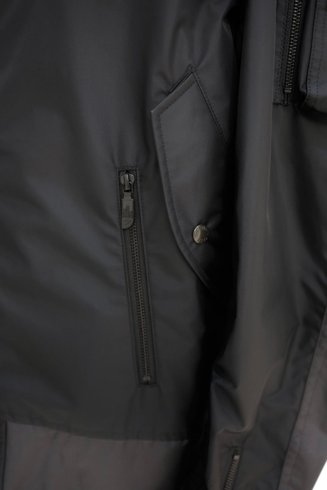 アイジュンヤワタナベマン 26SS THE NORTH FACE Wネーム ナイロンライダースジャケット(WQ-J914-100)BLACK☆3月20日(金)発売！