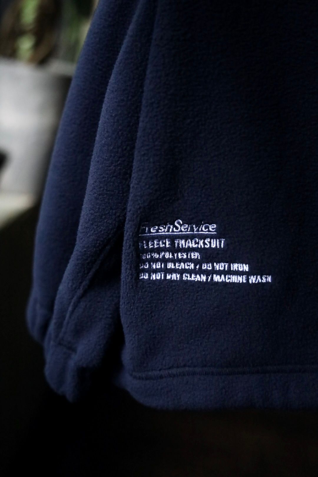 フレッシュサービス AS×FS FLEECE TRACKSUIT(FSC243-60199AS)NAVY☆再入荷しました！