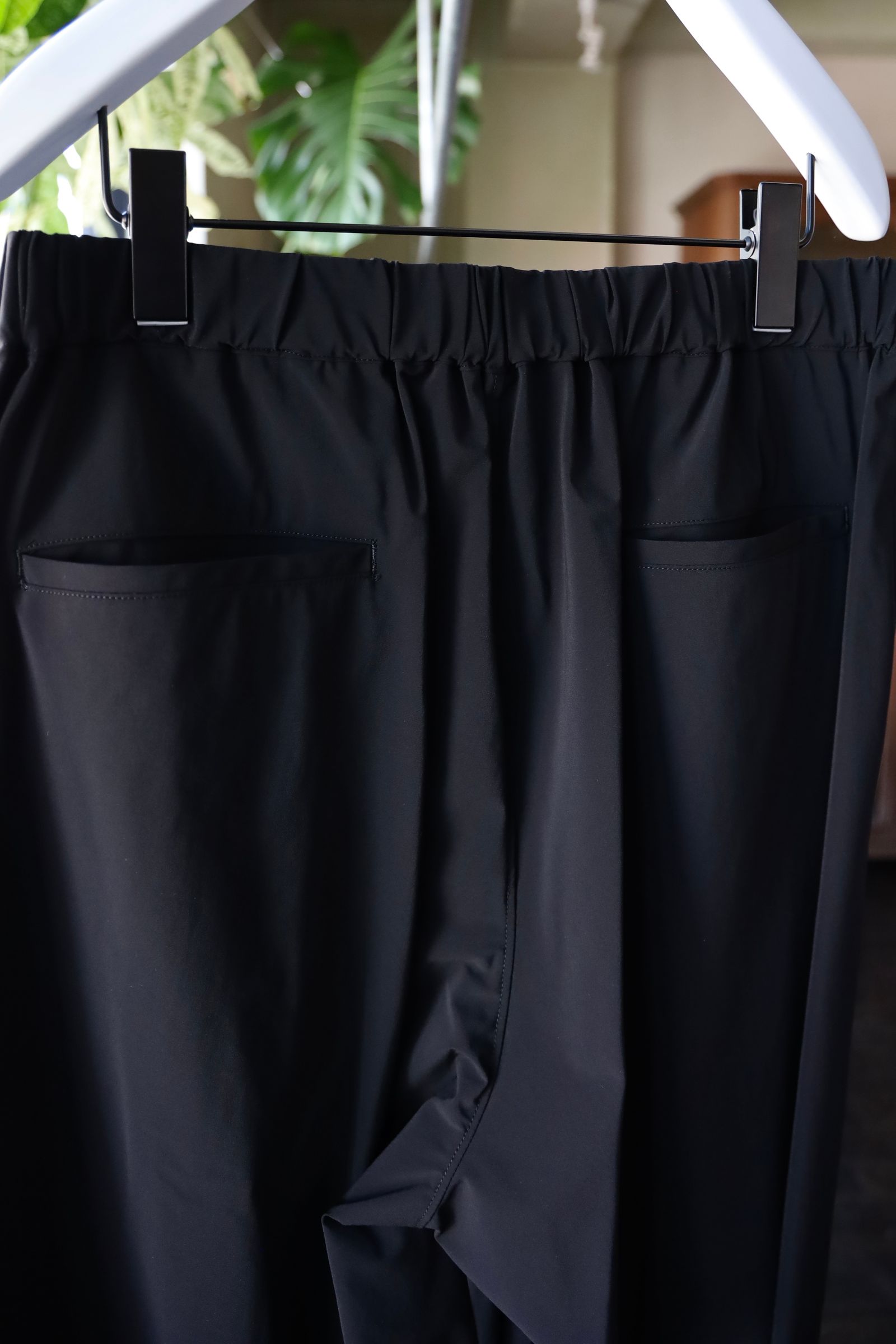 グラフペーパー 25SUMMER Flex Tricot Wide Chef Pants(GM252-40041)BLACK
