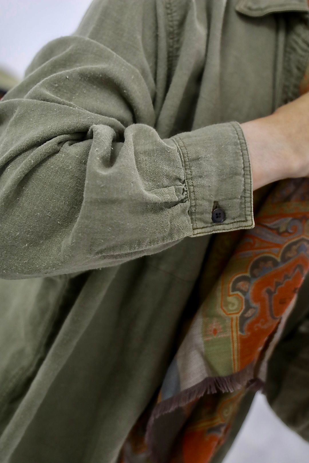 アプレッセ 2026 STYLE2 Vintage Cotton Moleskin Shirts(26AAP-02-16) KHAKI☆6月20日(土)発売！