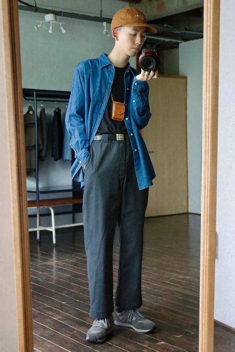 A.PRESSE アプレッセ 2023 Style2 Work Chino Trousersスタイル