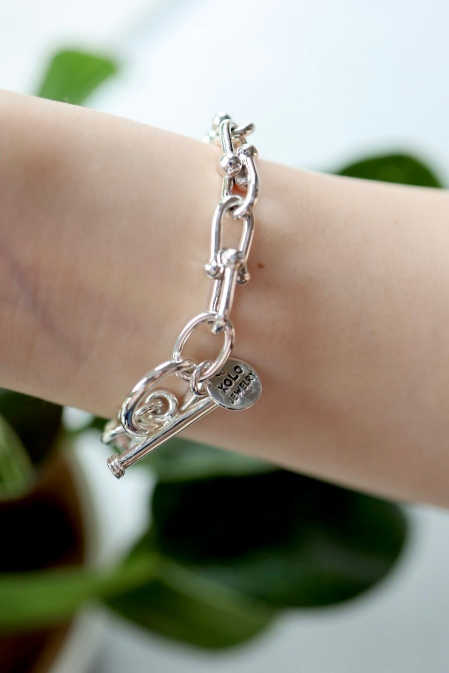 XOLO JEWELRY ブレスレット / Double Homage Link Bracelet -13mm- (XOB074)SILVER925☆7月3日(金)再入荷！