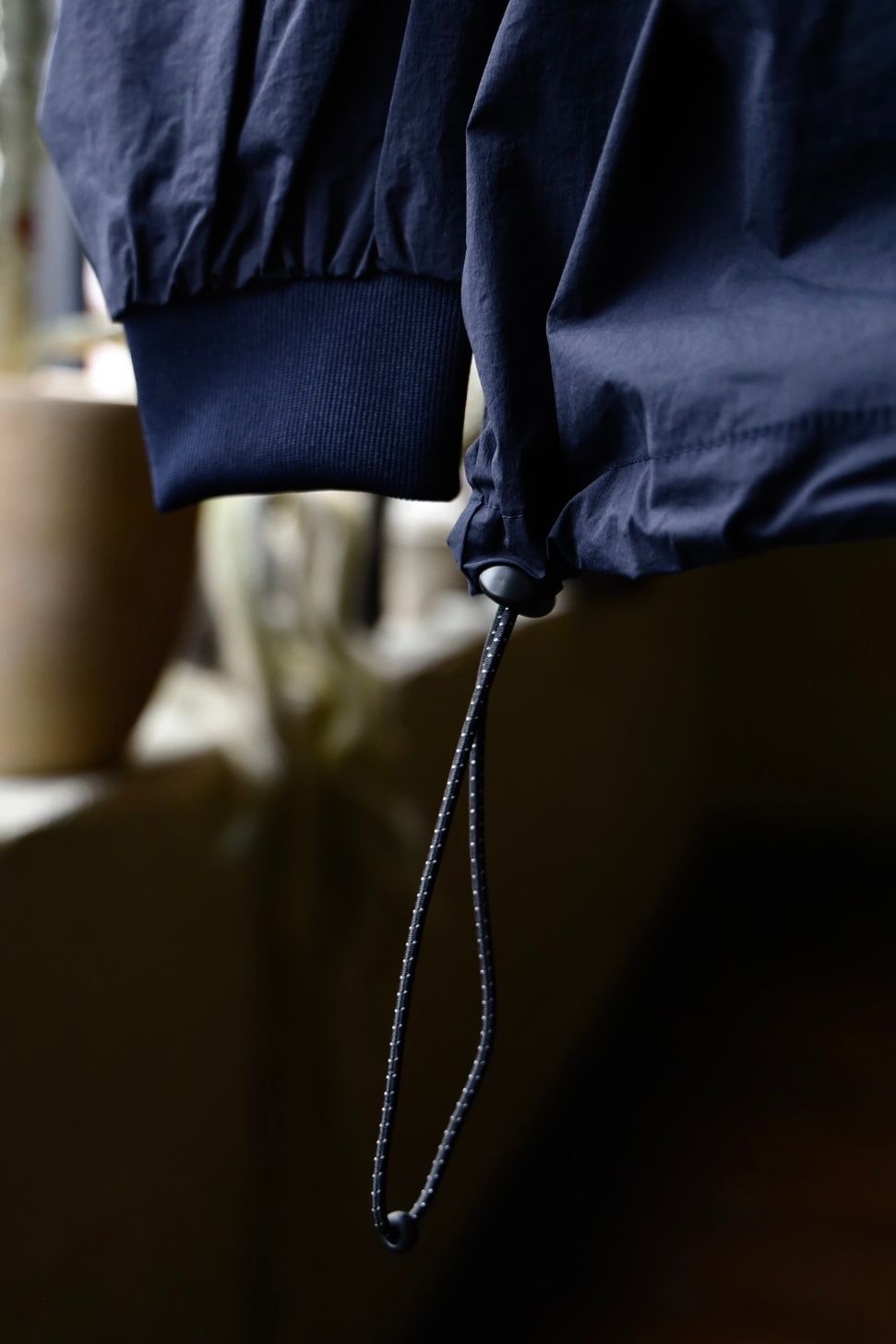 S.F.C 25SS エスエフシー TECH POCKET NYLON LS TEE(SFCSS25S06)Navy