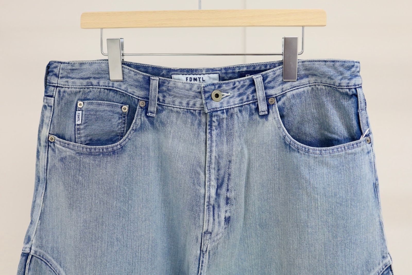 ファンダメンタル 26SS DENIM T-FORM PANTS 3YR WASH(FA26PN19U) INDIGO☆新作発売！
