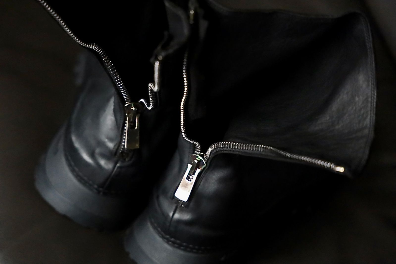 Yohji Yamamoto 25AW GUIDI バックジップブーツ(HL-E26-772)BLACK☆新作発売！