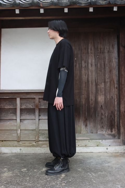yohji yamamoto ULTIMA DENSE PLAIN STITCH WOMAN PRINT SHORT SLEEVES style.2022.1.30. ※2月2日発売