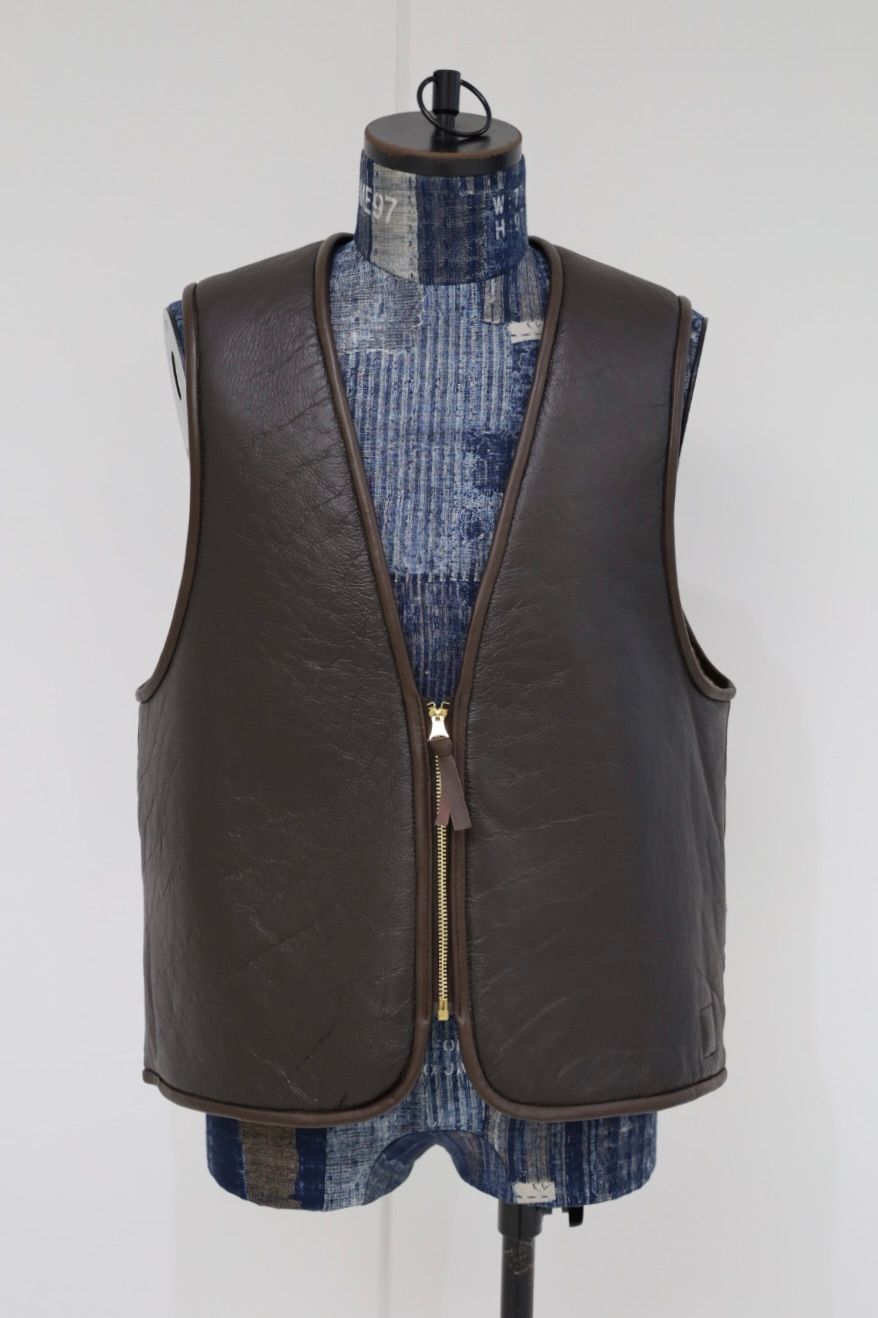 Gurank グランク Lamb skin best (2543)BROWN★新作発売！