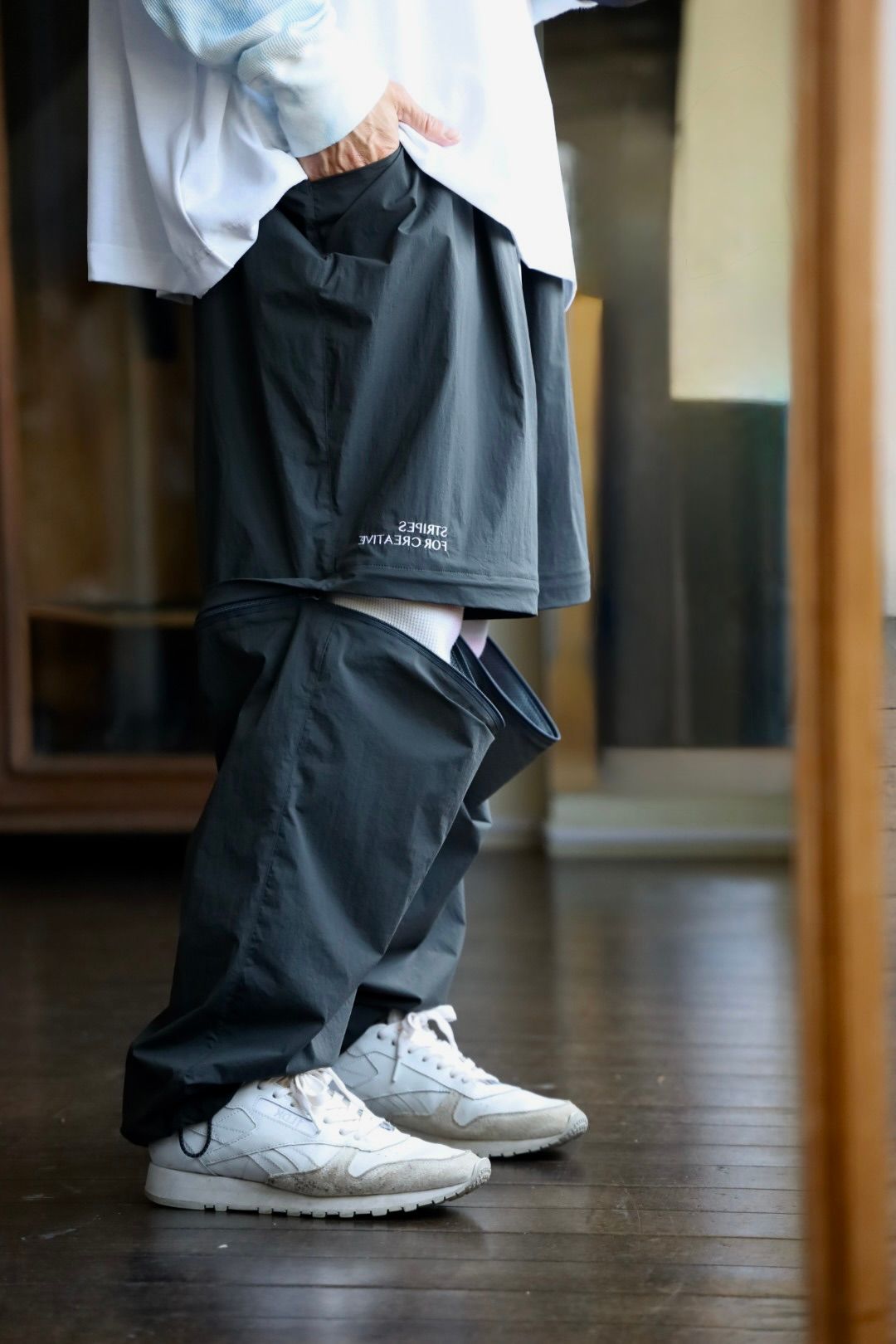 S.F.C 25SS エスエフシー SUPER WIDE DETACHABLE PANTS (SFCSS25SPP01)D.Grey☆5月10日(土)発売！