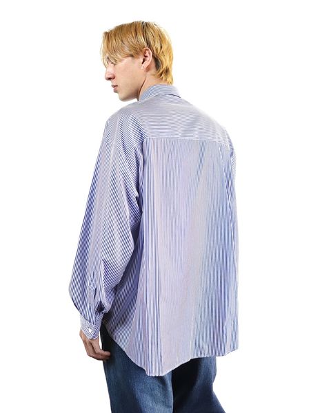 Graphpaper 24SS 新作Broad L/S Oversized Regular Collar Shirt style 2024.2.26