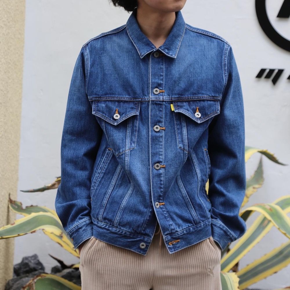 doublet MEMORIAL POLAROID DENIM JACKET(21SS06BL115) style. 2021.04.28.