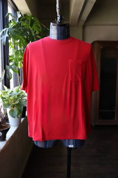 ファウンダ 25SS POCKET T SHIRT(015FD251017)RED