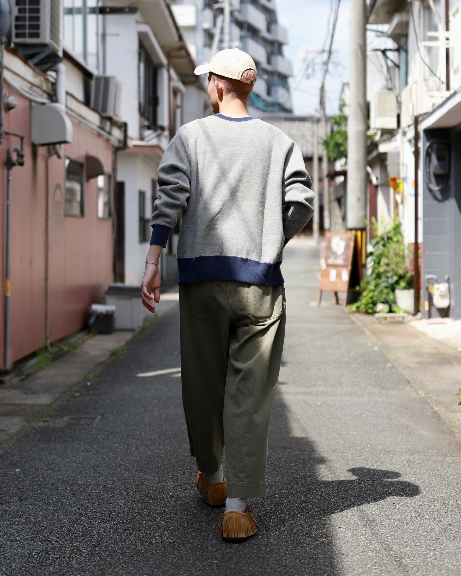 A.PRESSE - アプレッセ23AW Vintage Sweatshirt(23AAP-05-02K)GRAY | mark