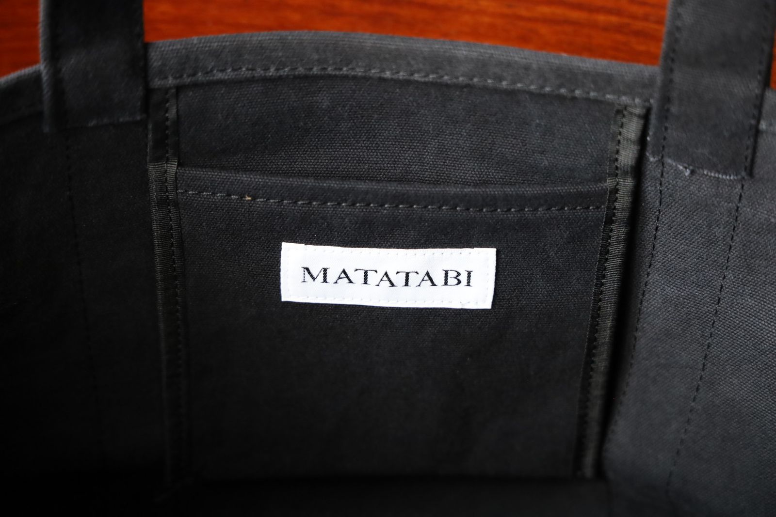 トーキングアバウト ジ アブストラクション 25AW CROSS TOTE BAG S (2526AW-AC-009)BLACK☆新作発売！