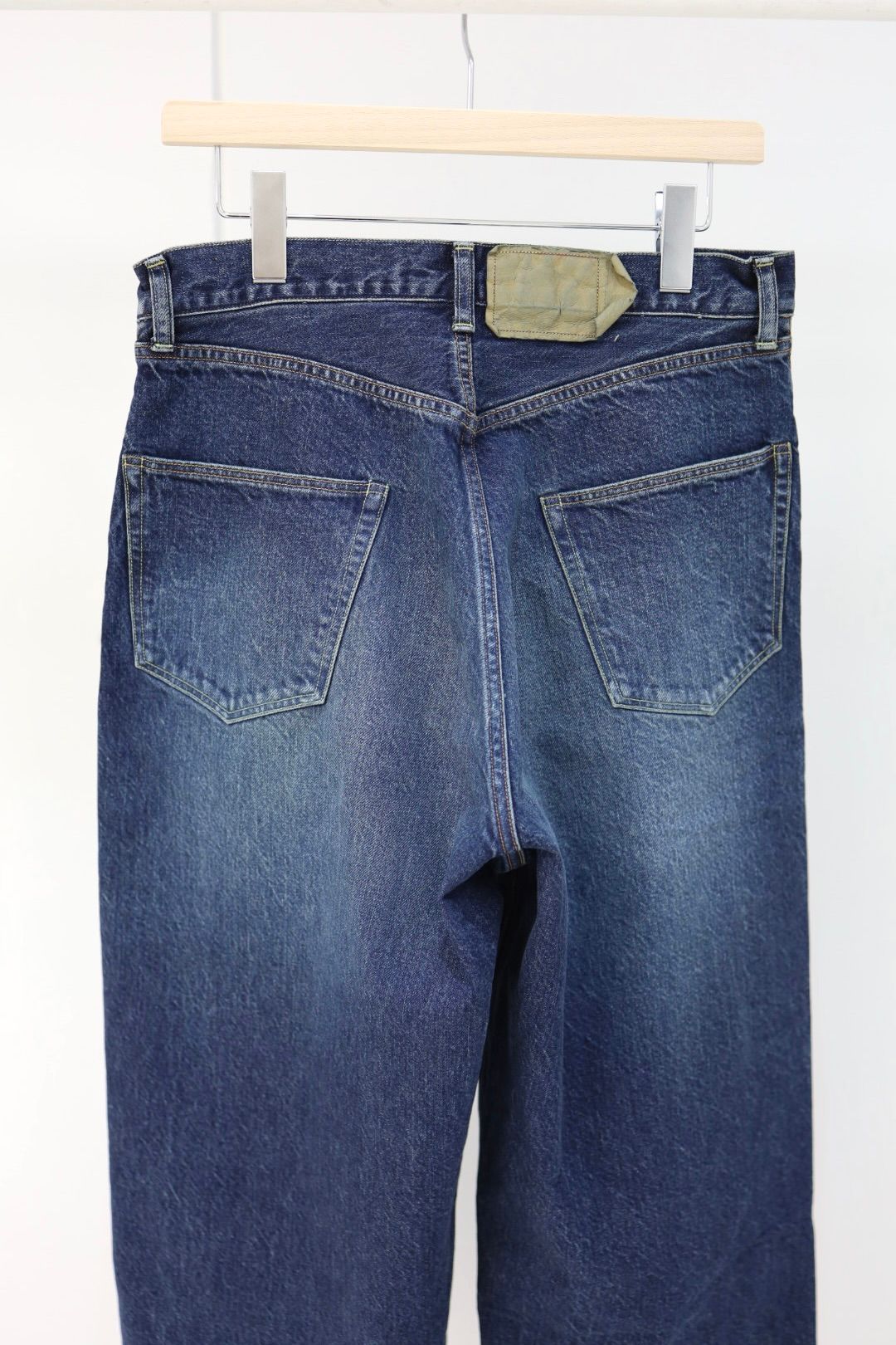 ブラームスルーツストック 26SS 13.5oz Denim Pants Wide(bROOTS25F8S26USD)USED-Indigo☆3月13日(金)新作発売！