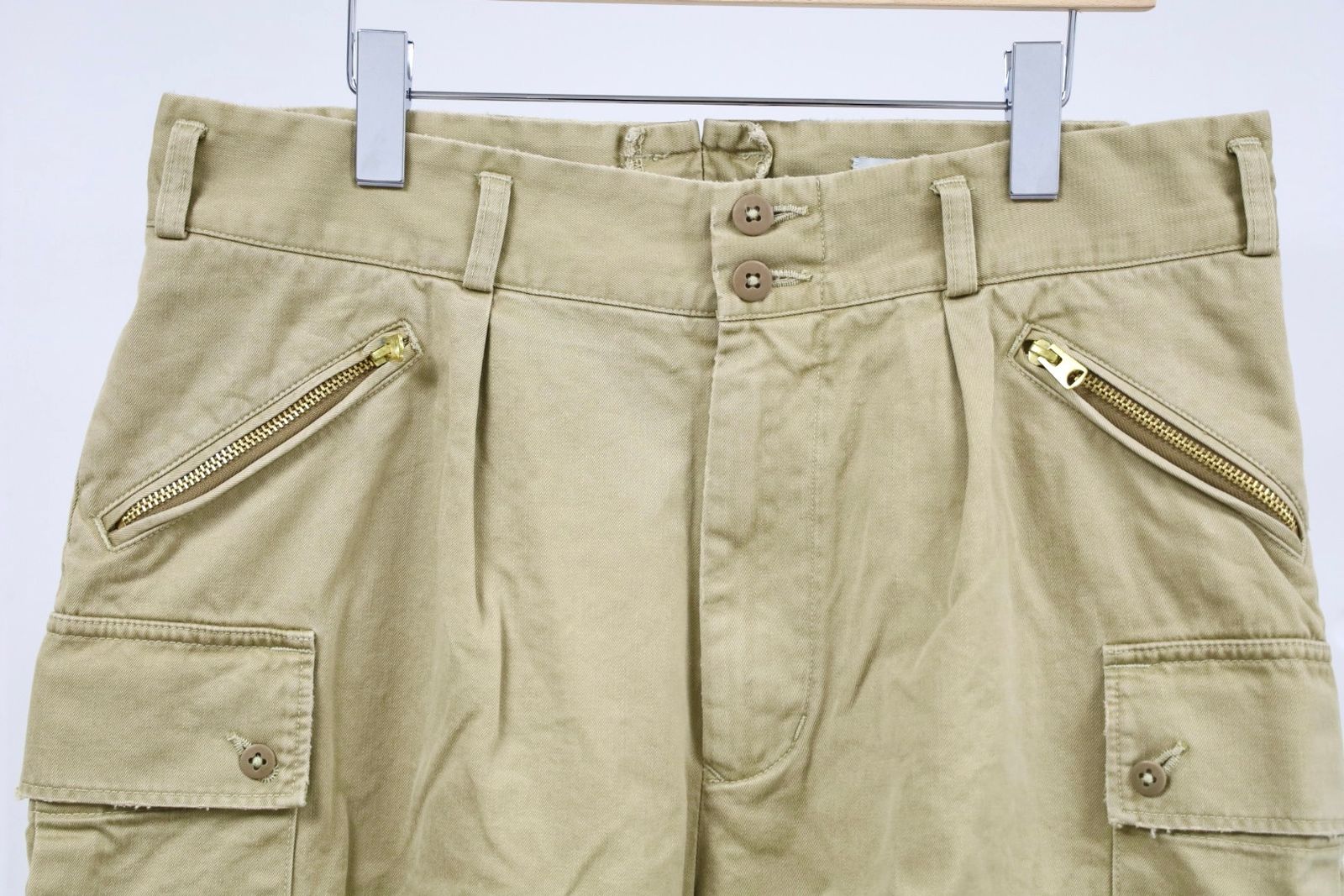 BOW WOW 26SS バウワウ US ARMY MOUNTAIN TROOPER SHORTS AGED(BW261-AMTS)KHAKI☆4月18日(土)発売！