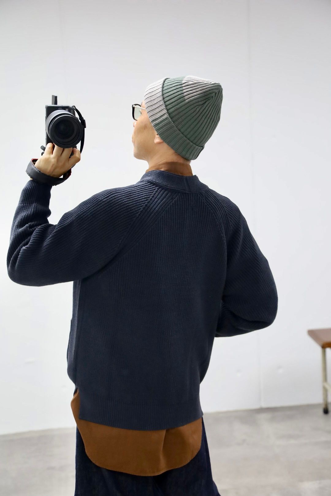 COMME des GARCONS HOMME 26FW BATONER ZIPカーディガンスタイル
