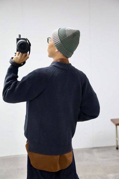 COMME des GARCONS HOMME 26FW BATONER ZIPカーディガンスタイル