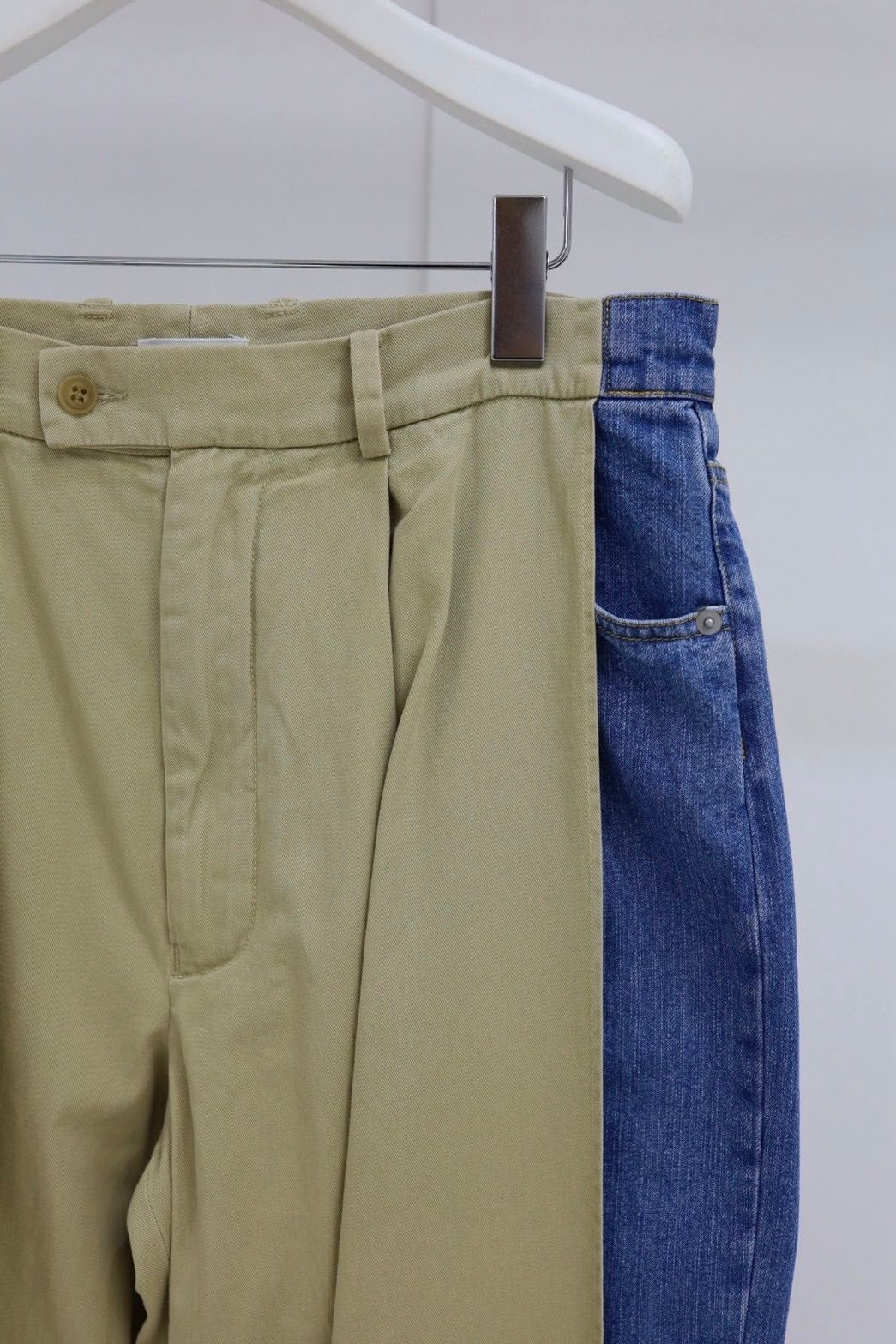 YOKE SPRING SUMMER 2026 Connected Chino&Denim Pants(YK26SS01214P)BEIGE☆12月20日(土)発売！