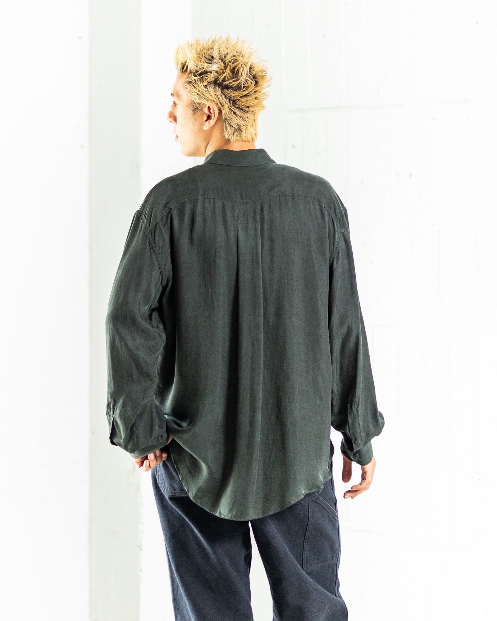 YOKE Cupro Work Shirt 新作発売！