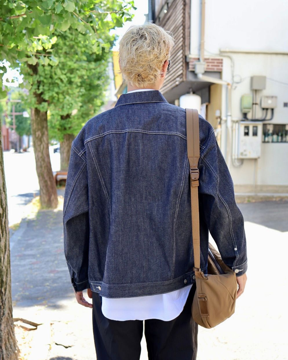 Graphpaper Selvage Denim Trucker Jacket MARK STYLE