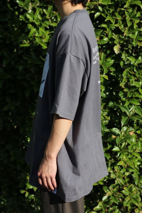 Graphpaper POET MEETS DUBWISE for Graphpaper Oversized Tee “WORDS AND SILENCE” style. 2021.06.21.