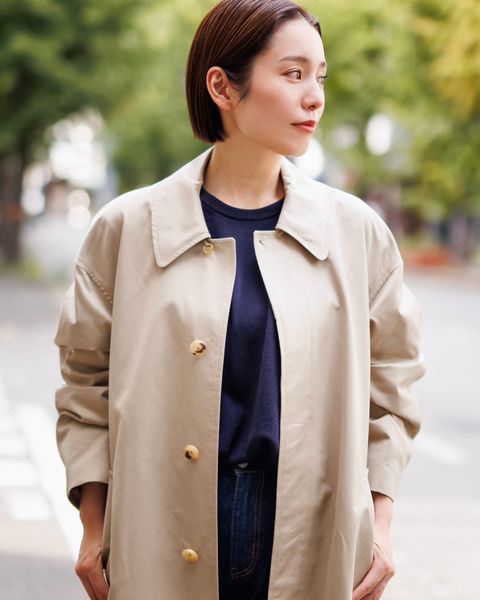J.B. ATTIRE Rive gauche coat style 2024.10.15