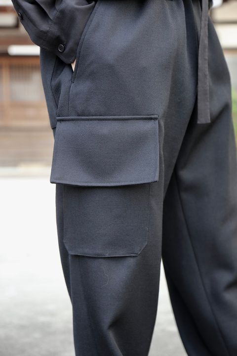 Yohji Yamamoto S-WリブラップPパンツ Mix Style.2020.10.21.