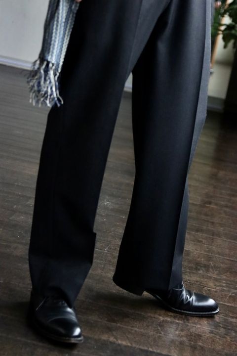 A.PRESSE アプレッセ23SS Covert Cloth Trousersスタイル