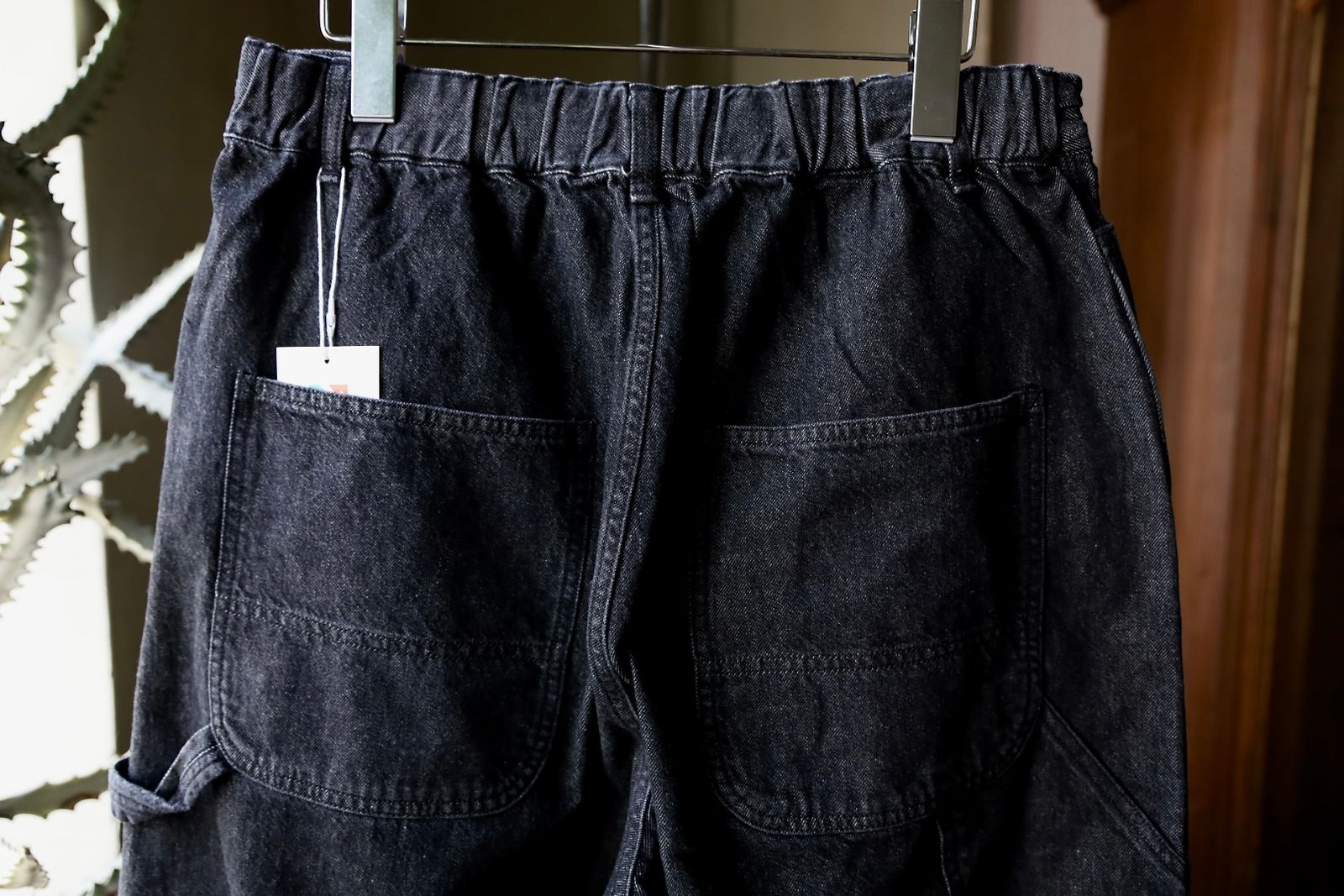 イズネス 26SS Double-Knee Balloon Painter Pants (26SS_12_1008SSBALOONPT01)BLACK☆新作発売！