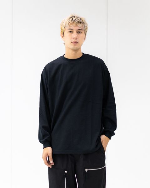 グラフペーパー  L/S Oversized Tee(GU254-70003B)BLACK☆11月1日(土)発売!