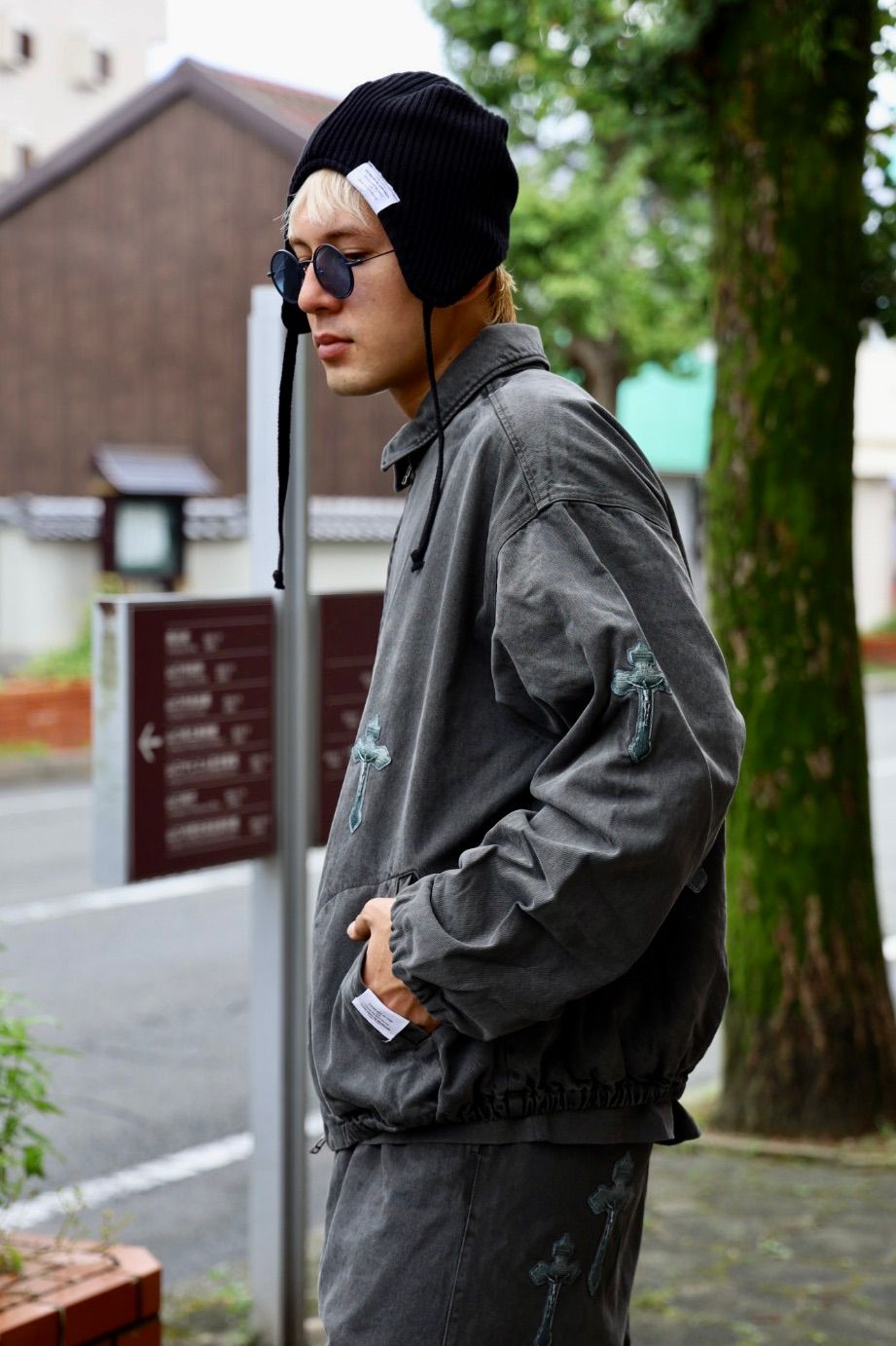 TALKING ABOUT THE ABSTRACTION CROSS JACKET 新作発売！