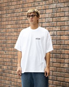 フレッシュサービス CORPORATE PRINTED S/S TEE "BIRD"(FSC263-70139)WHITE
