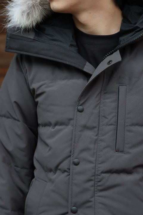 CANADA GOOSE CARSON PARKA FF"DARK GRAY"style.2021.10.17.