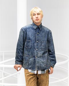 BOWWOW HERITAGE DENIM CHORE COAT AGED 新作発売！