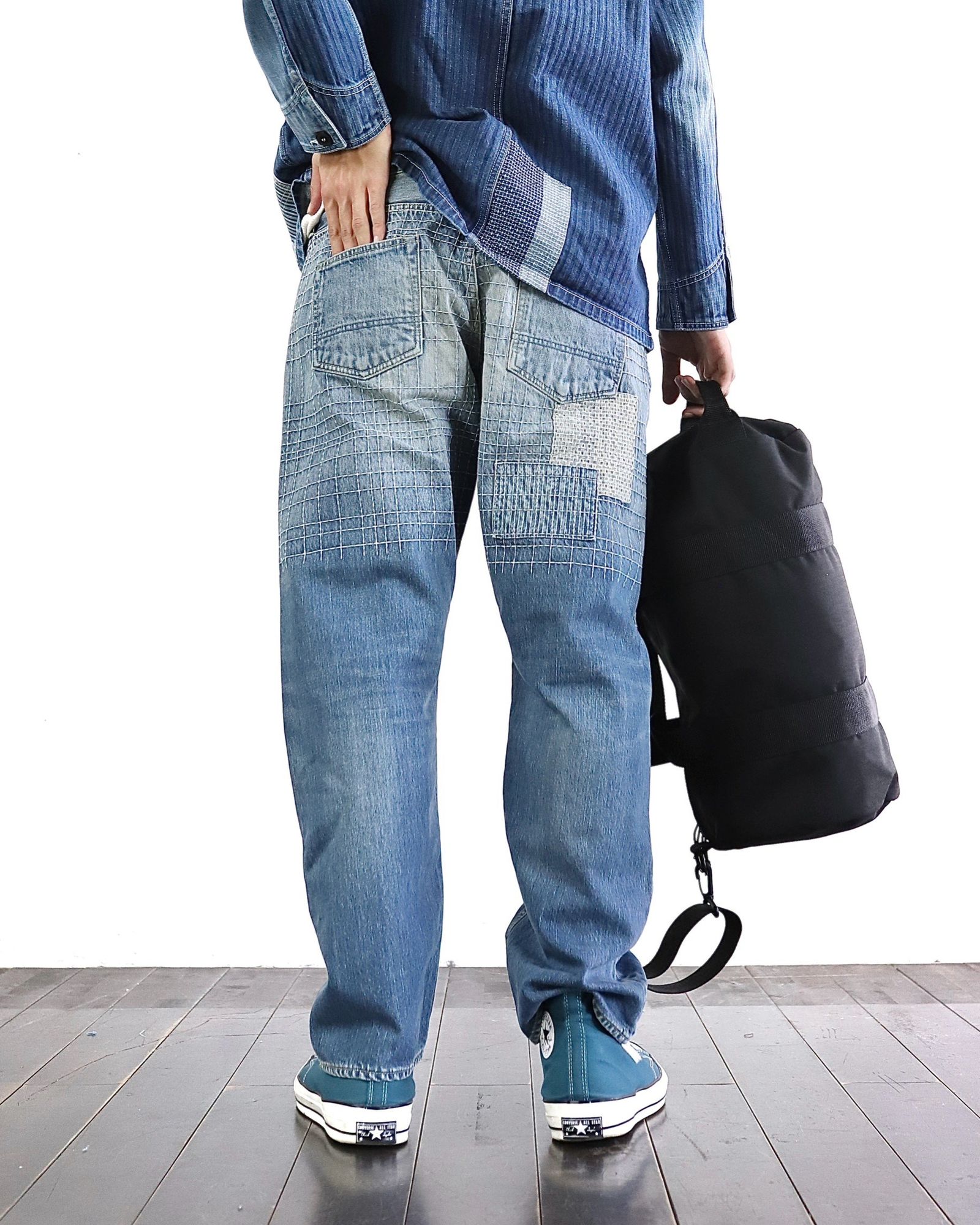 FDMTL 24SS DENIM SHIRT 3YR WASH style 2024.4.14
