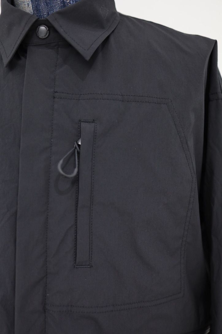 コムデギャルソンオム26SS エステルウェザージャケット(HQ-J015-051)BLACK☆3月6日(金)発売！