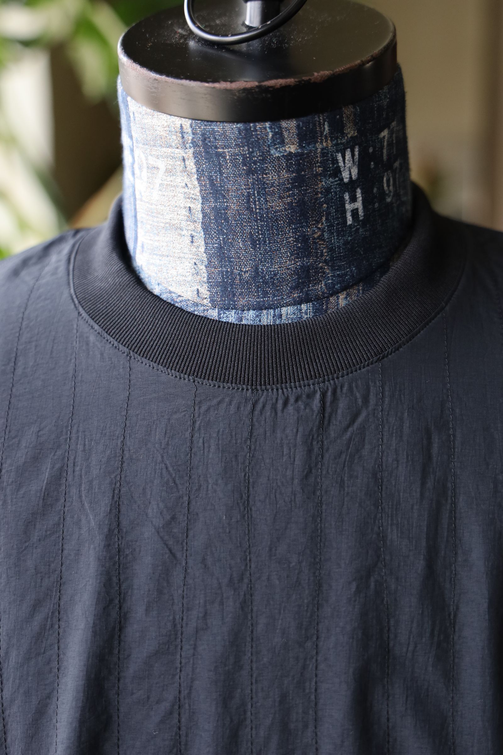 S.F.C 25SS エスエフシー STITCHED NYLON SS TEE(SFCSS25S08)Black