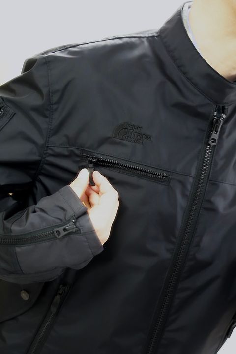 eYe JUNYA WATANABE MAN アイジュンヤワタナベマン 26SS THE NORTH FACE Wネーム ナイロンライダースジャケットスタイル